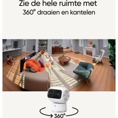 Eufy S350 Indoor Network Surveillance Camera 3840 x 2160 - Superior Security with 24/7 Monitoring!